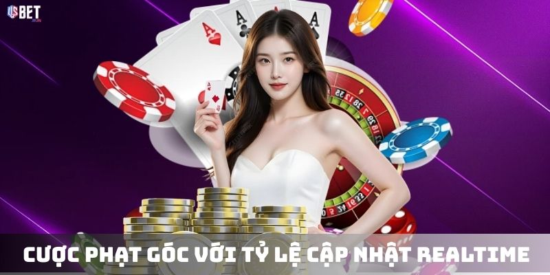 Cược phạt góc với tỷ lệ cập nhật realtime